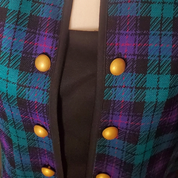 Leslie Fay Mardi Gras Blazer | size 18 - Picture 2 of 4